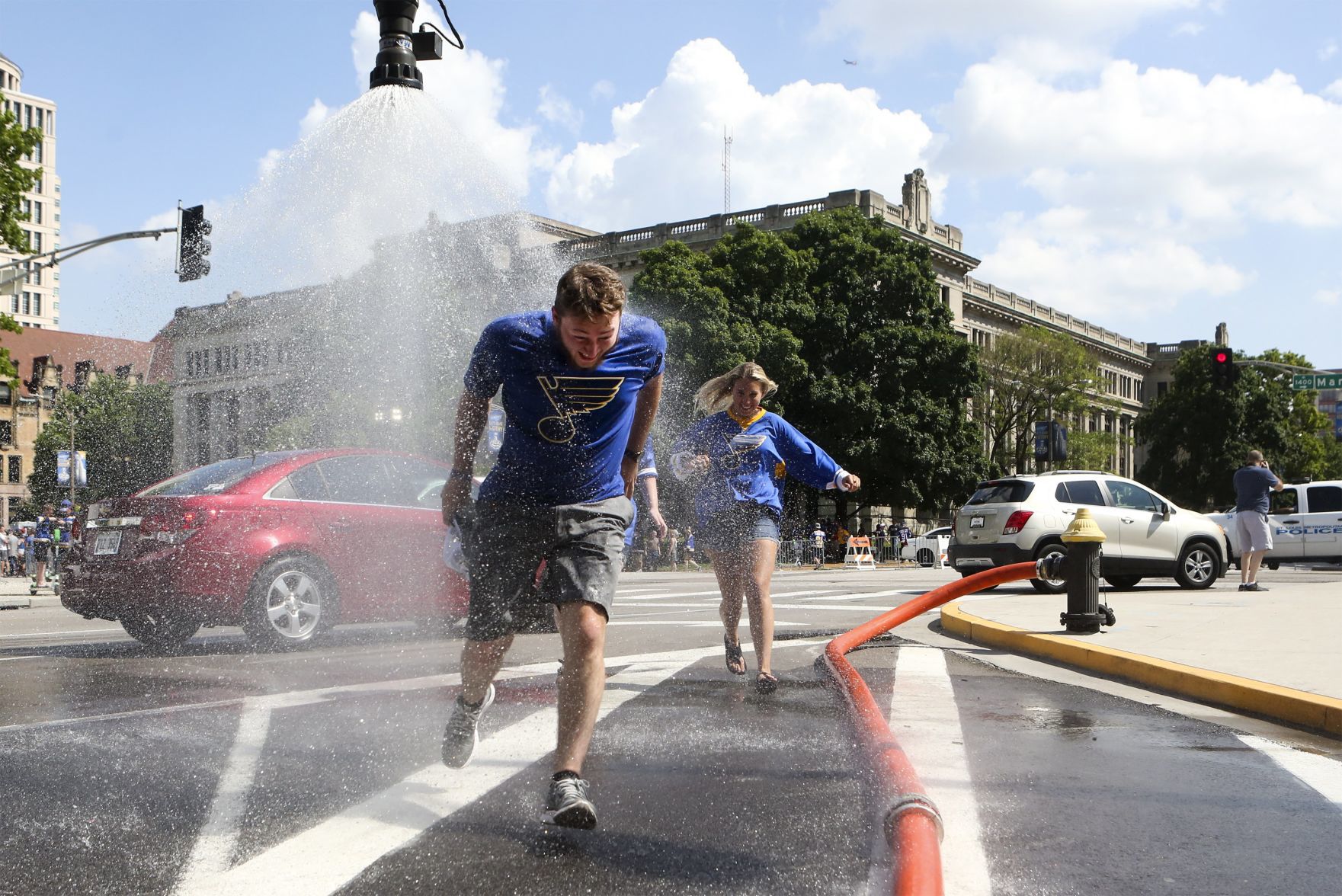 Fans arrive for Game 6 of the Stanley Cup Finals